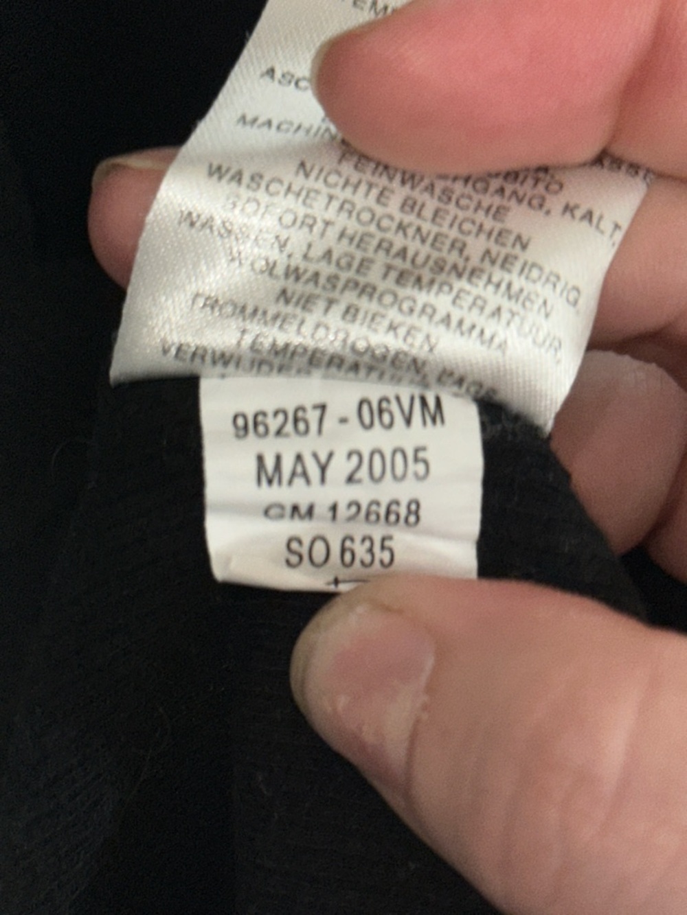Vintage Black and Cream Long Sleeve Harley Davidson Men's Polo Shirt size 2xl - Picture 7 of 7